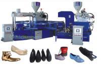 全自動單色雙色三角模塑膠鞋類注射成型機 提升鞋業制造效率的創新設備